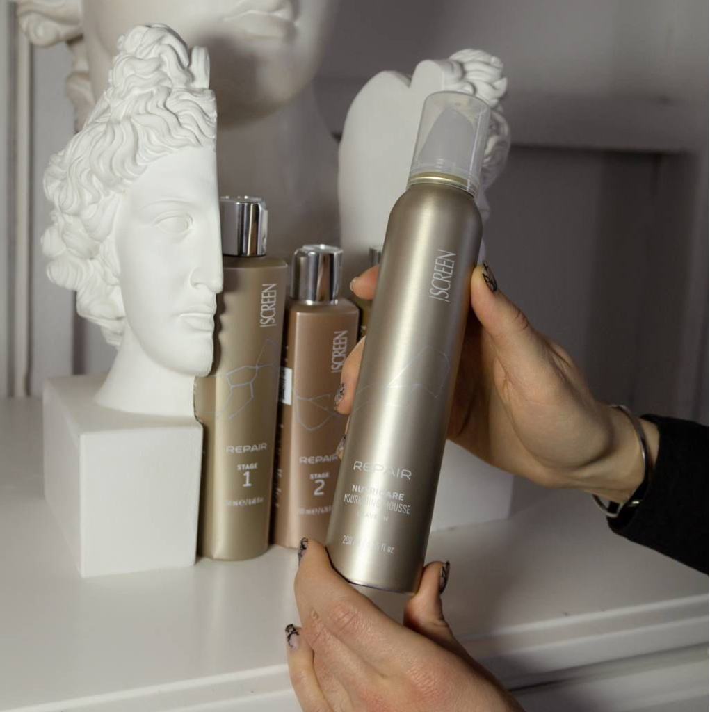 Уход-Восстановление короткая длина волос до линии уха