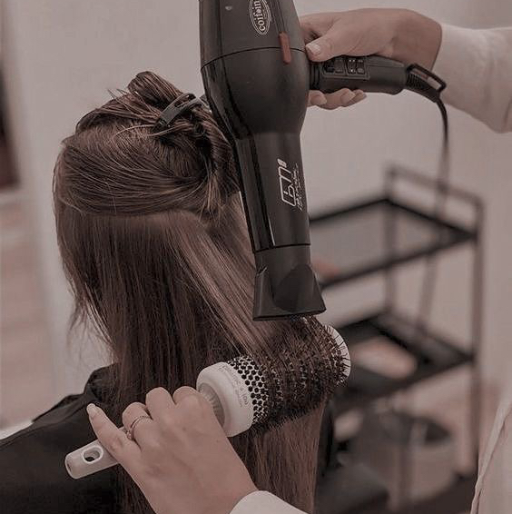 Мытье головы +укладка феном