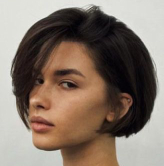 Стрижка женская ( длина волос  до мочки уха)