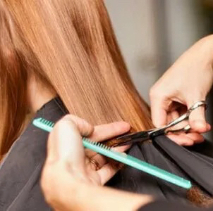 Shampoing + Coupe + Soin + Brushing - cheveux Mi-longes | Мытье волос + СТРИЖКА + уход + укладка - для волос средней длины