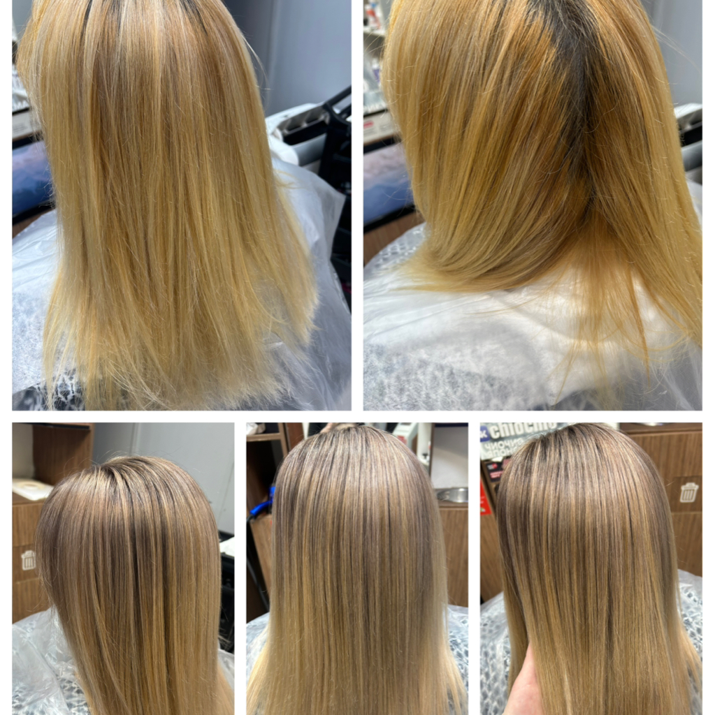 Сложное окрашивание Delux