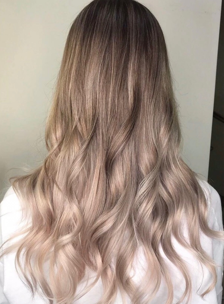 Затемнение блонда