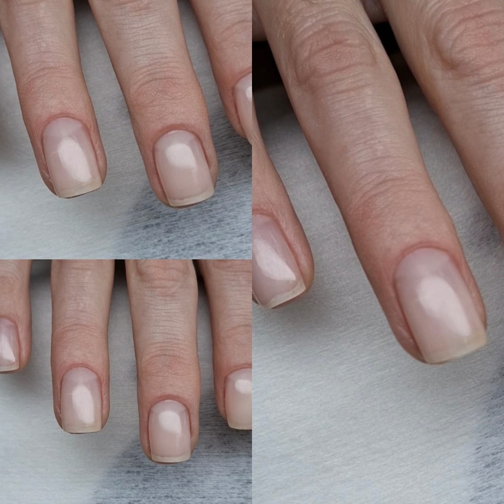 Снятие гель-лака другого мастера и гигиенический маникюр