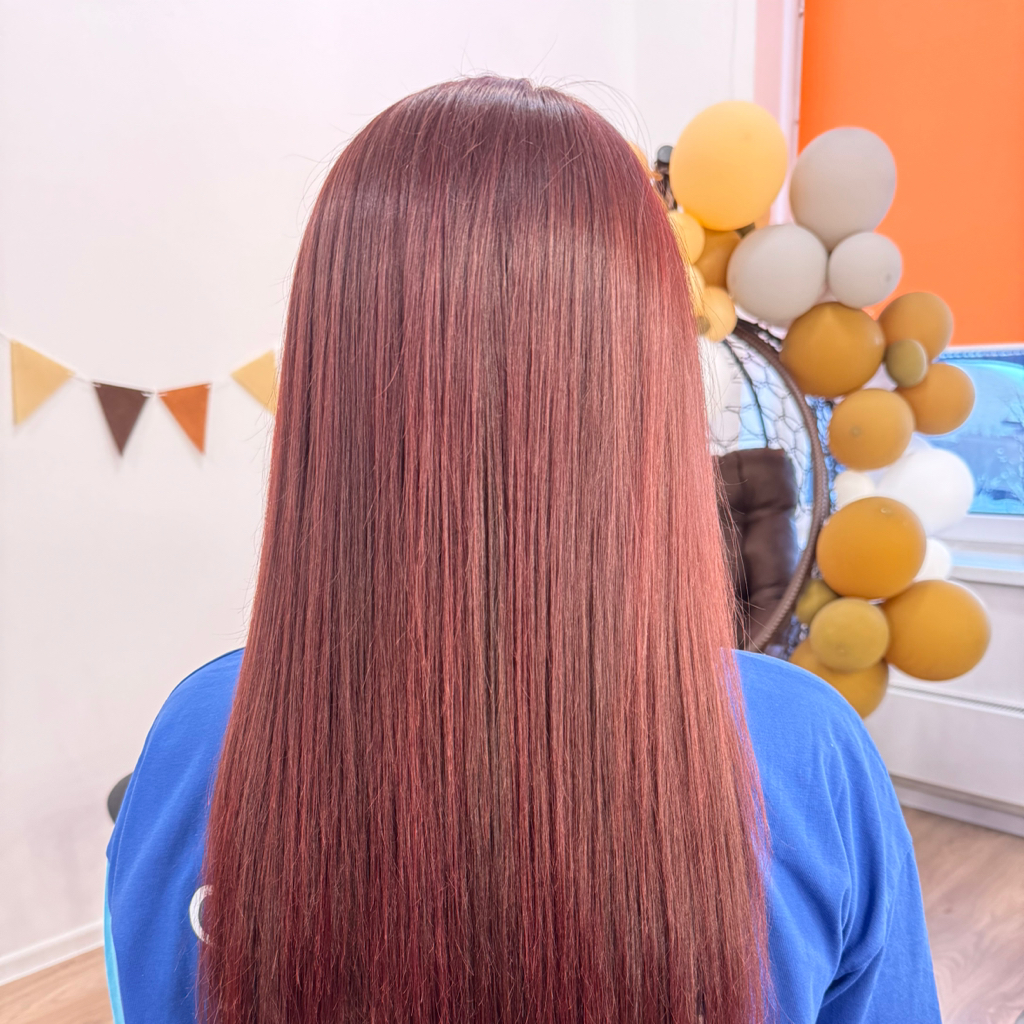 🔺ОКРАШИВАНИЕ / тонирование волос [один тон] до плеч  Estel