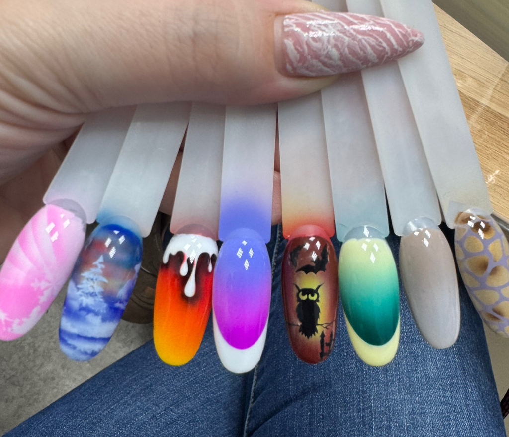 Аэрография(1 ноготь)