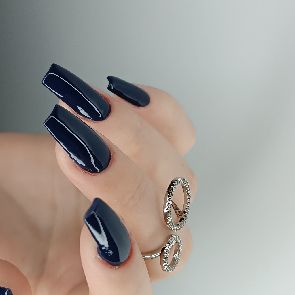 Маникюр+гельлак однотон