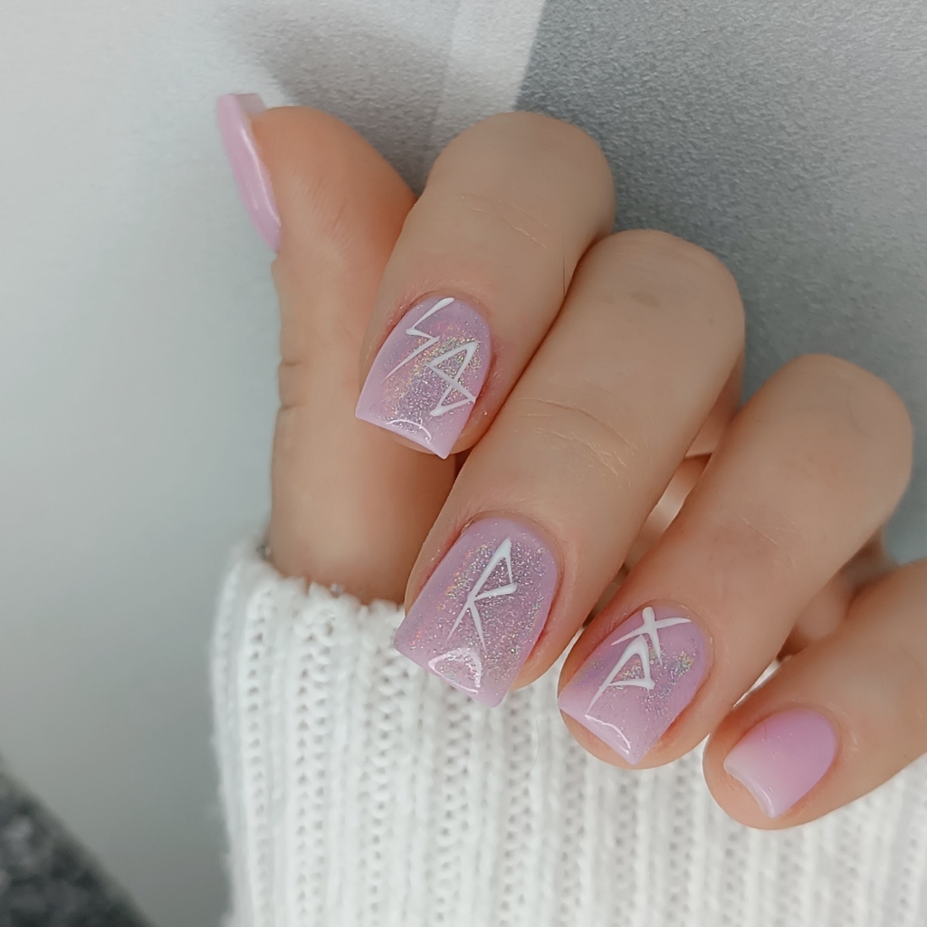 маникюр-гельлак+снятие+дизайн