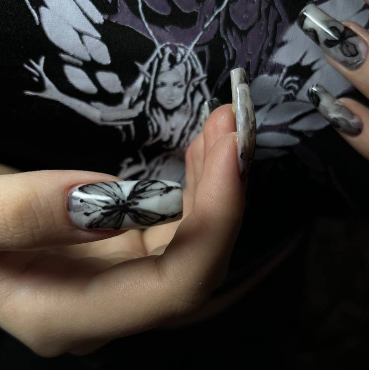 Дизайн 1 ногтя