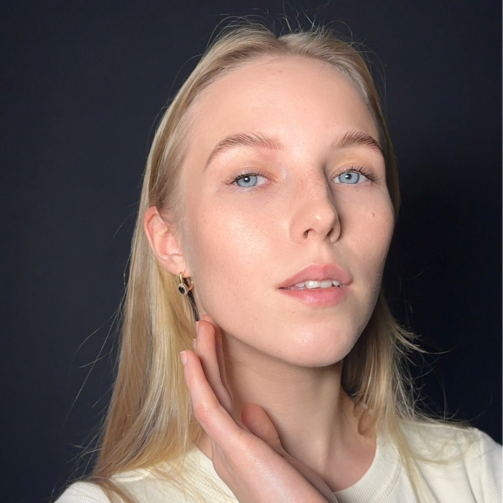 Ламинирование ресниц с оформлением бровей