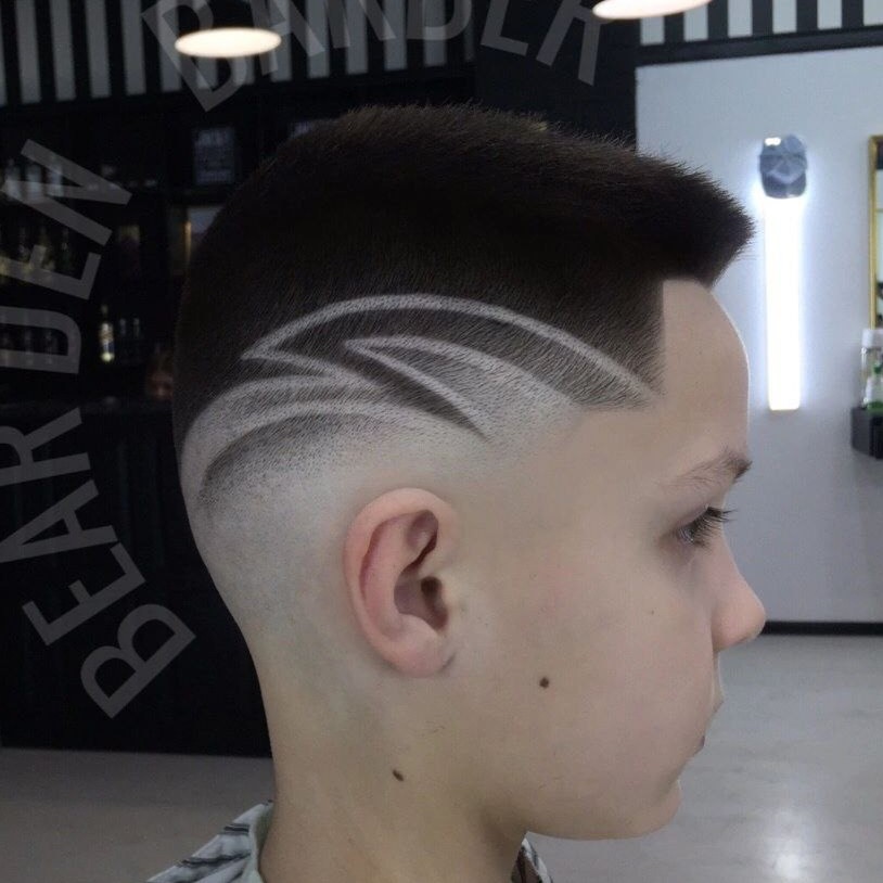 Стрижка (отец+сын)