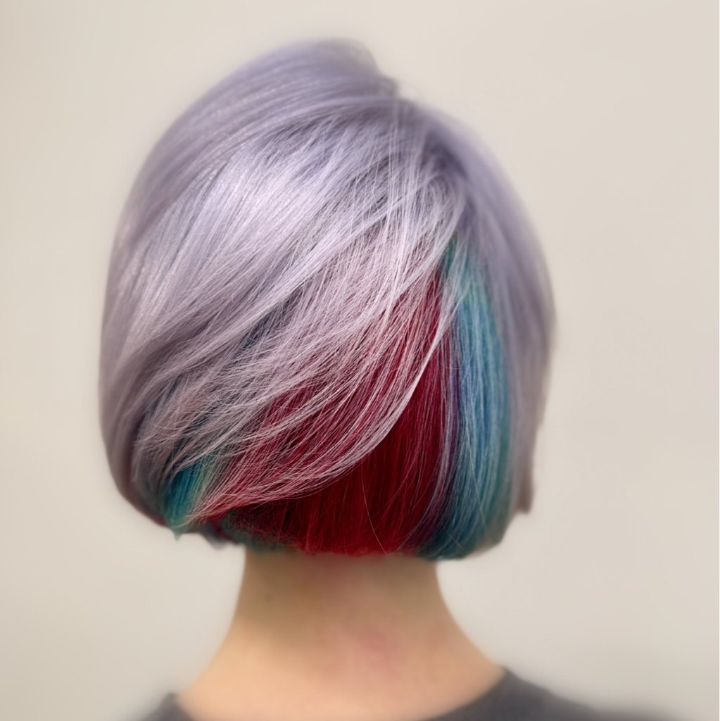 Сложные окрашивание (техники) Air touch, балаяж, мелирование, амбре, цветное окрашивание и т.д. Выход из черного.