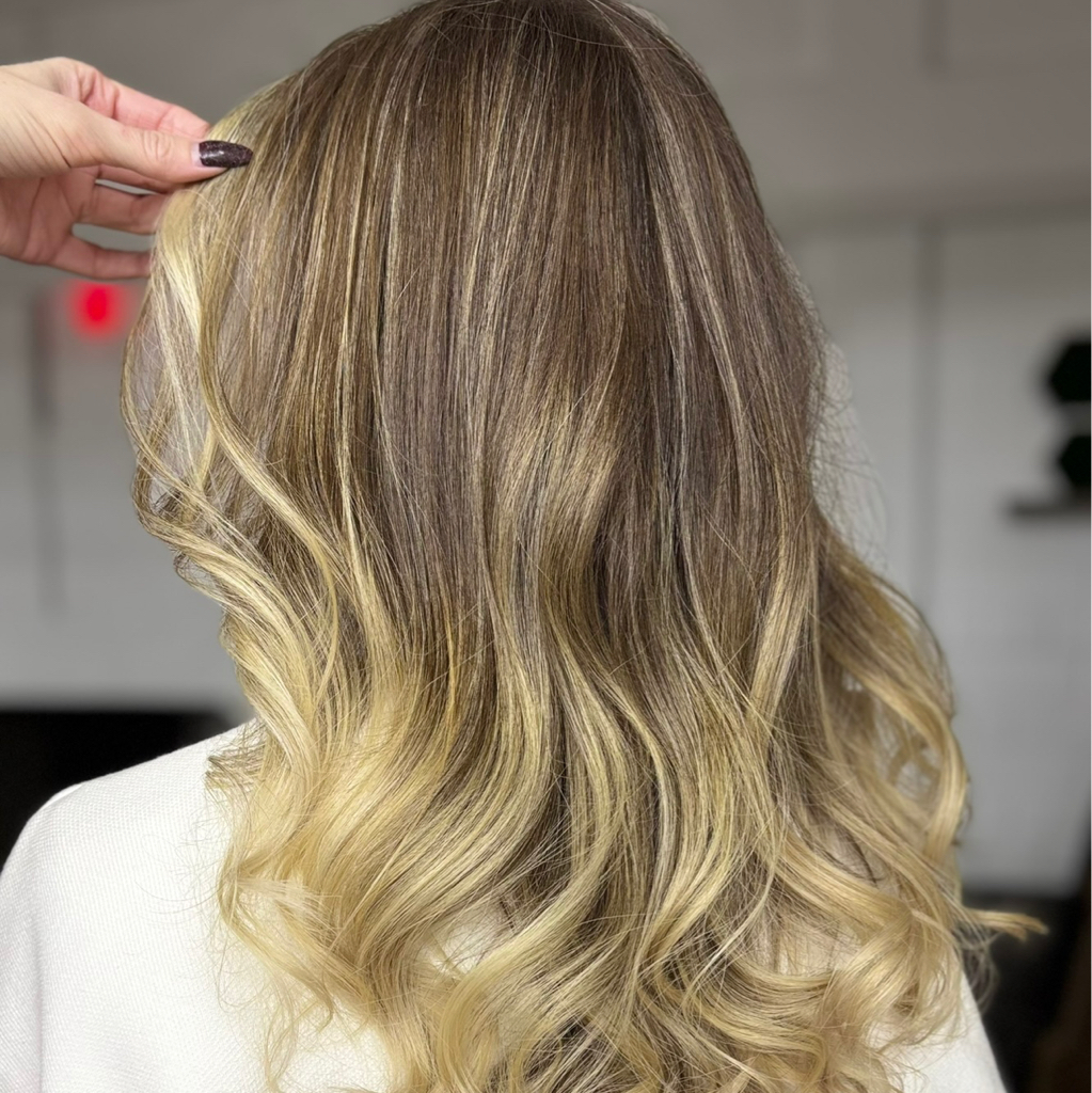 Сложное окрашивание (длина до плеч)