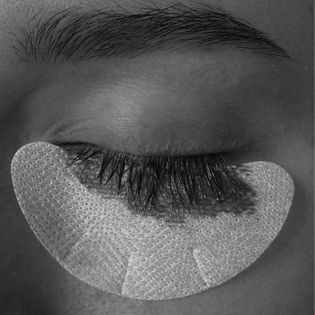 Окрашивание ресниц краской