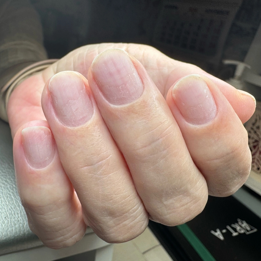 Снятие гель лака + маникюр (без покрытия)