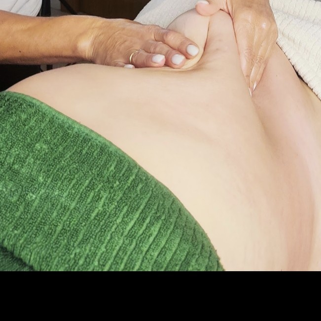 Ручная коррекция - живот