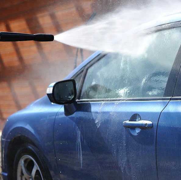 Мойка без пены и сушки без ковров( седан )