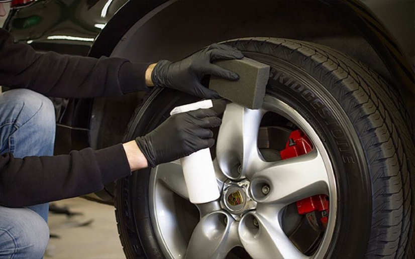 Чернение колес