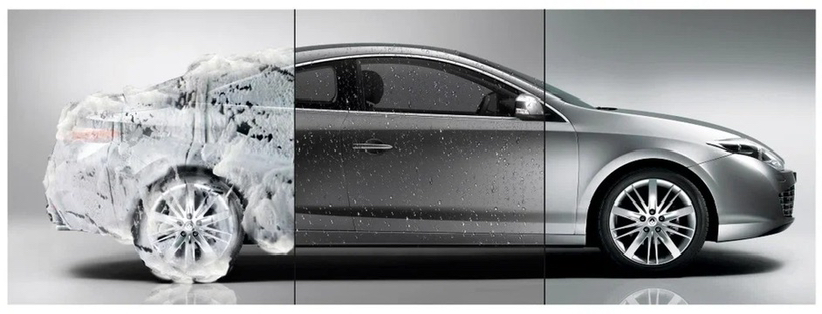 Трехфазовая мойка ( внедорожник ) (воск)