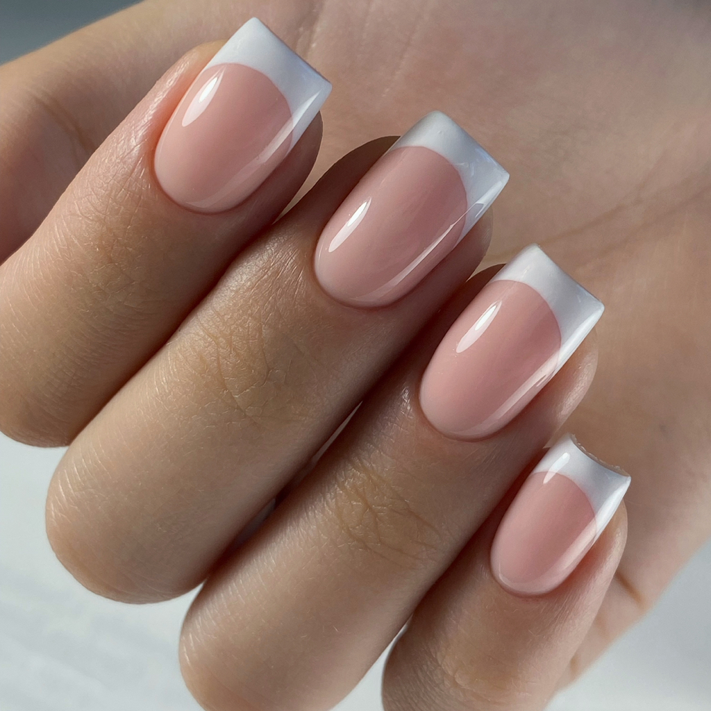 Маникюр «Укрепление гель/акригель + ФРЕНЧ»