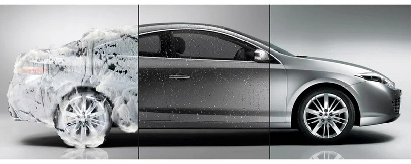 Трехфазовая мойка ( седан ) (воск)