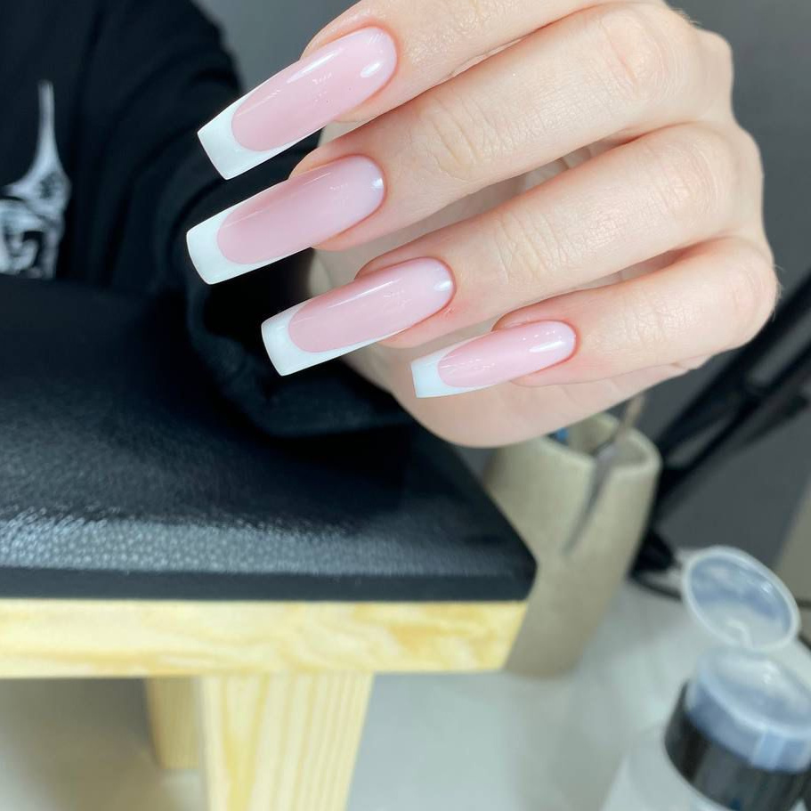 Наращивание ногтей ( покрытие Luxio )