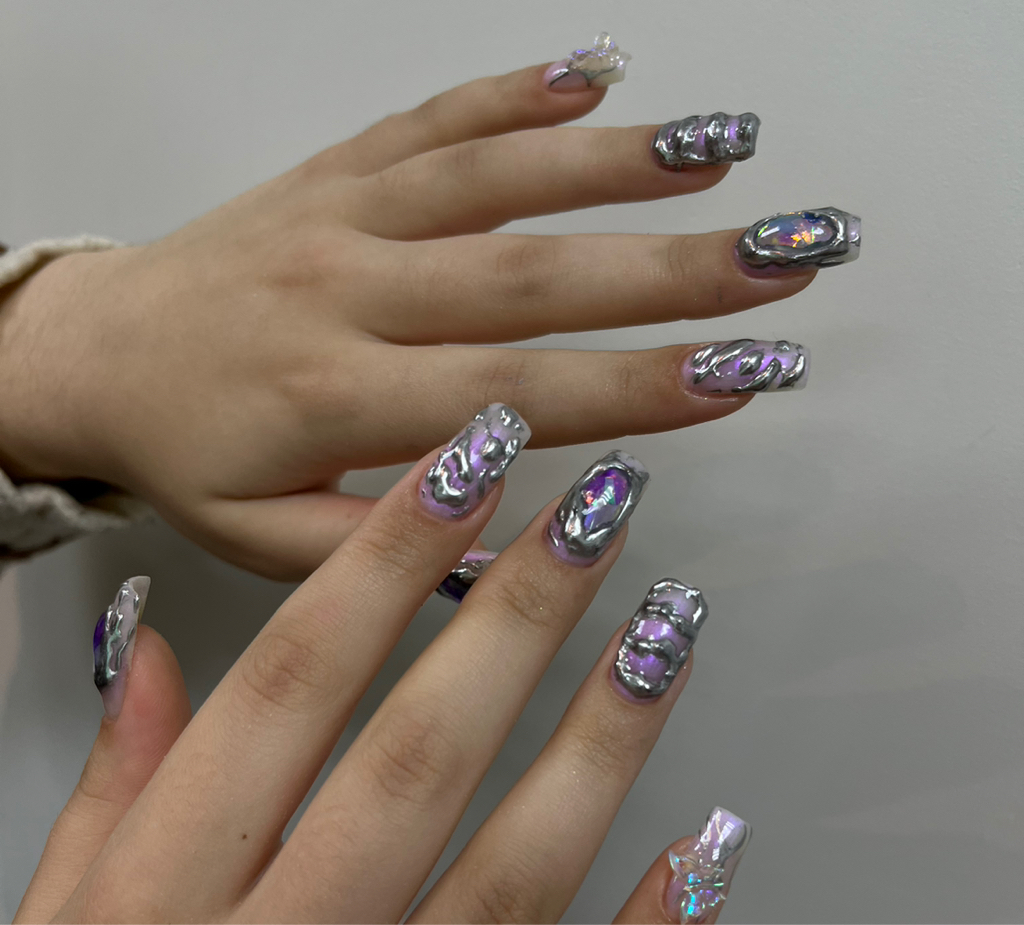 Дизайн на все ногти (сложный)