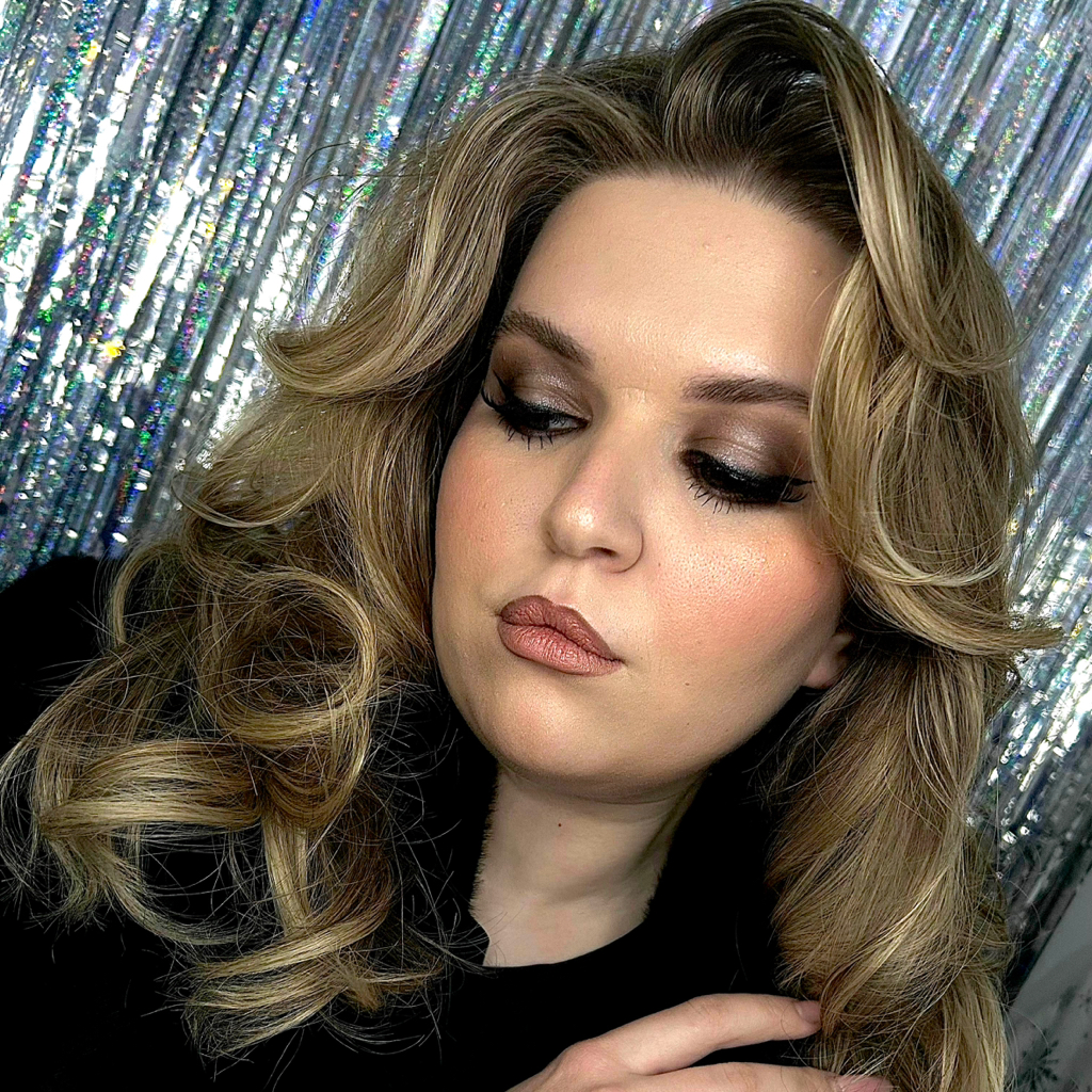 Вечерний образ (укладка + макияж)