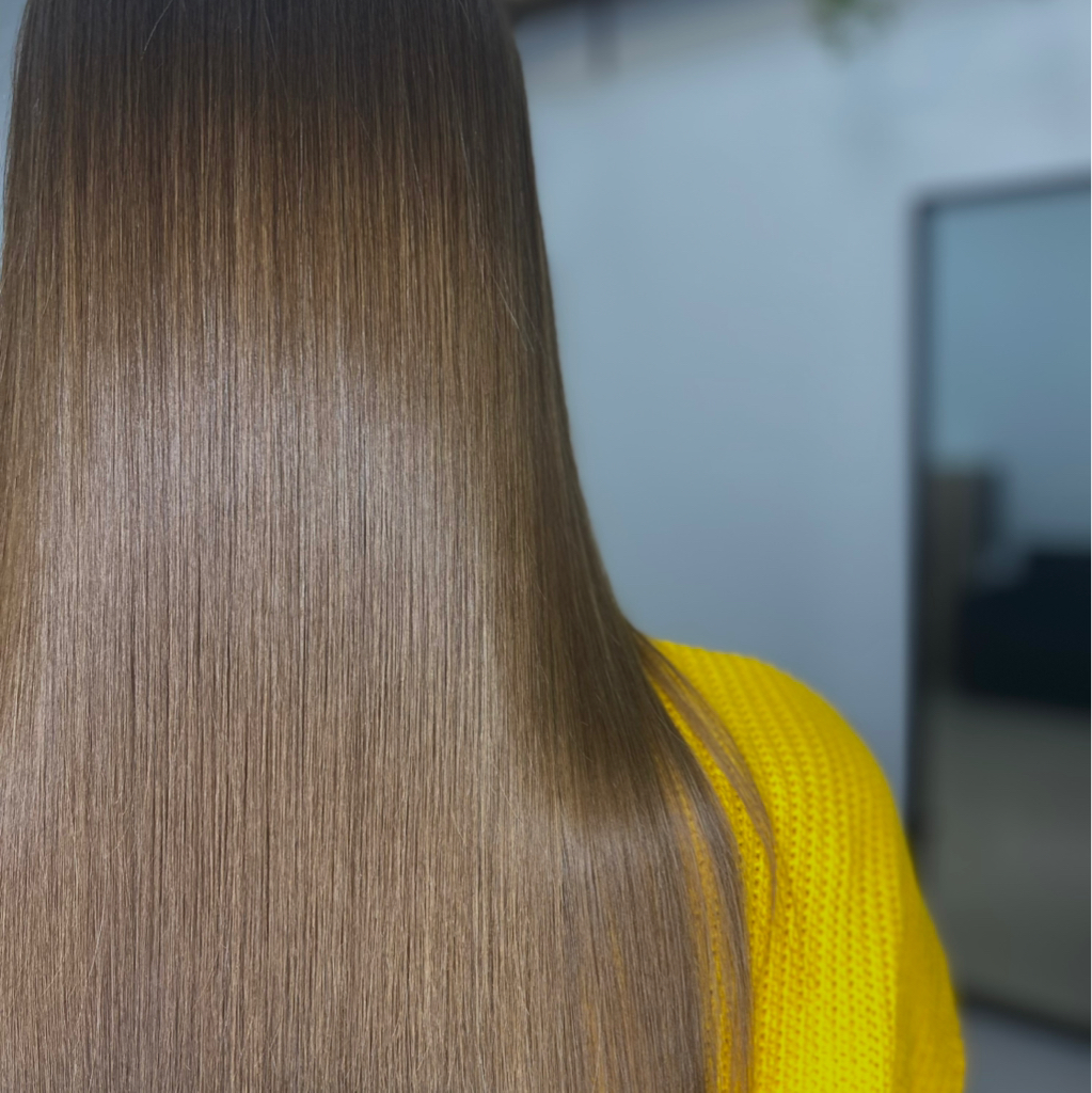 Кератиновое выпрямление