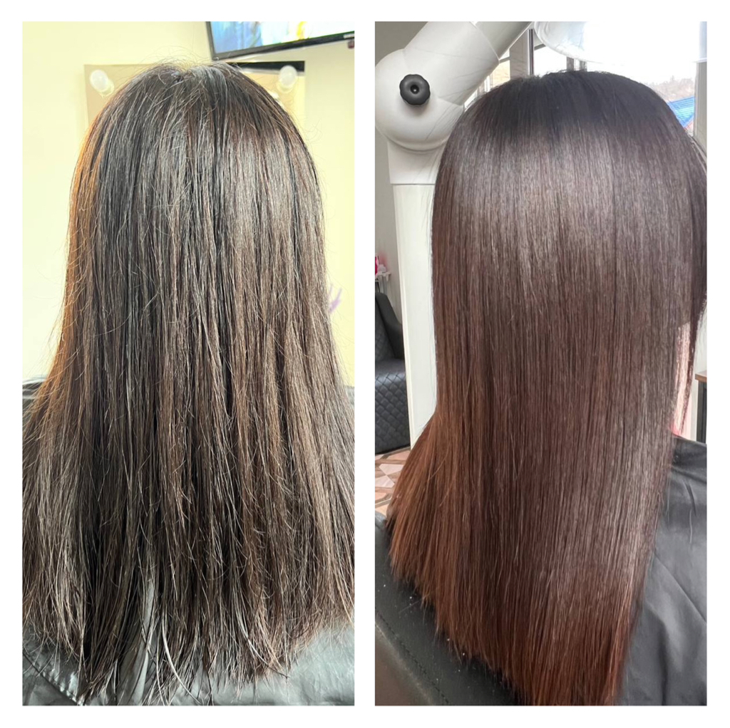 Коллагенирование волос