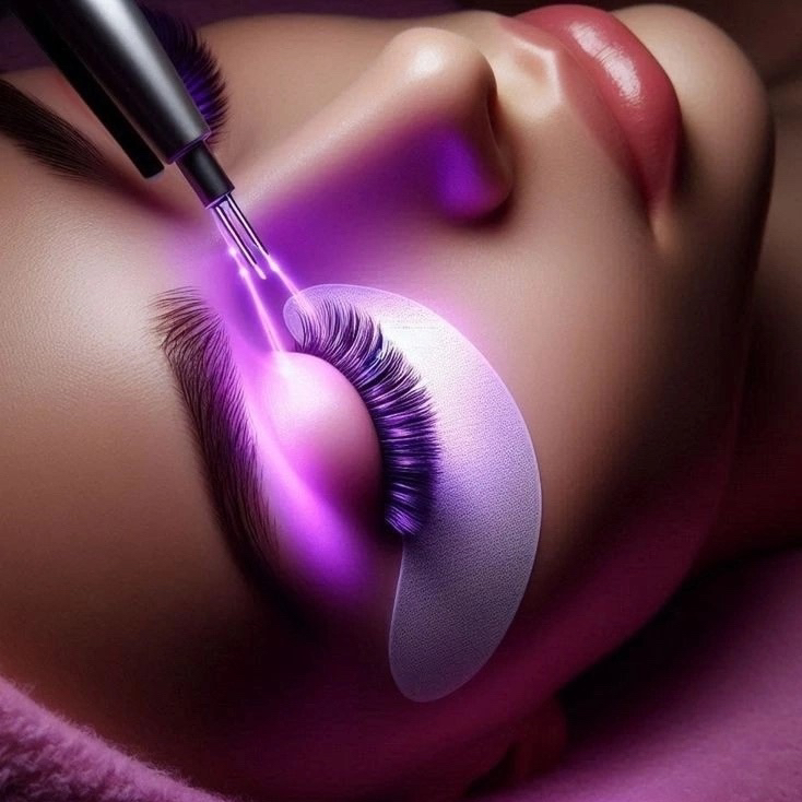 LED-наращивание ресниц Любой объем