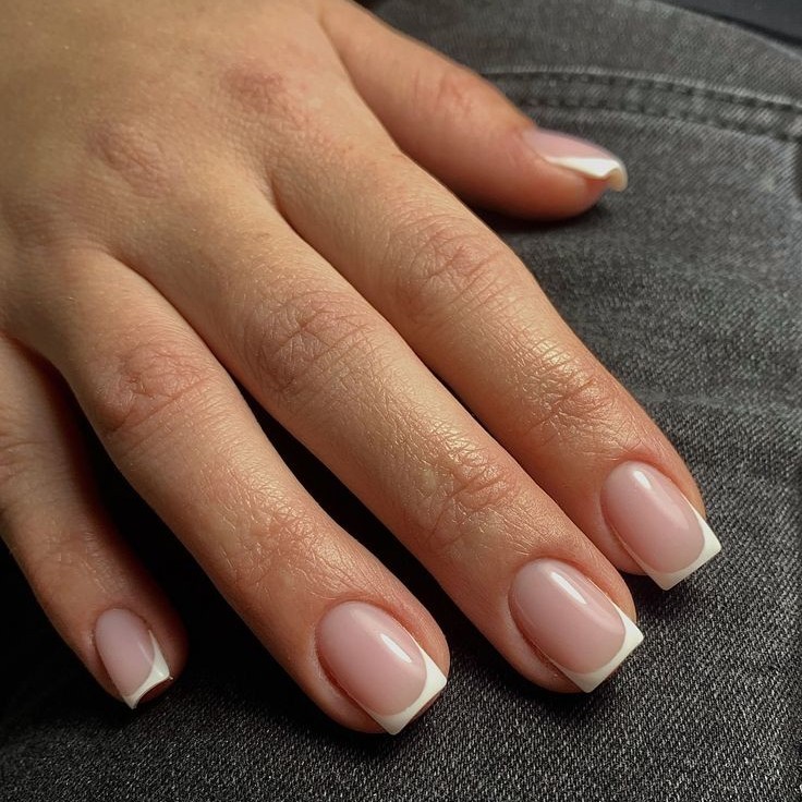 Снятие +маникюр+френч