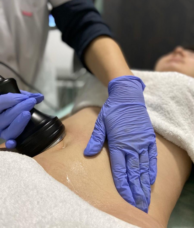 Аппаратный косметический вакуумный массаж + обертывание