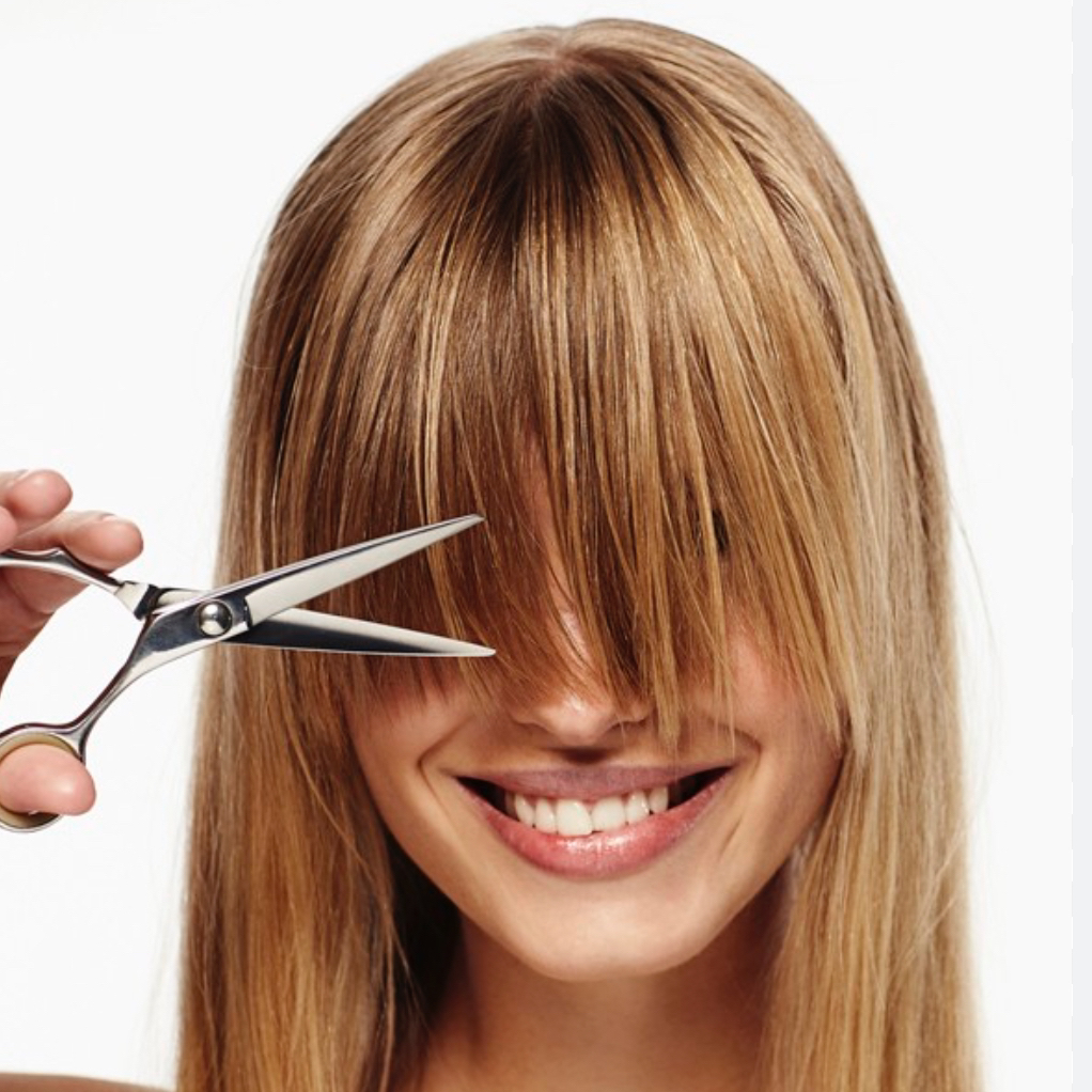 Стрижка челки