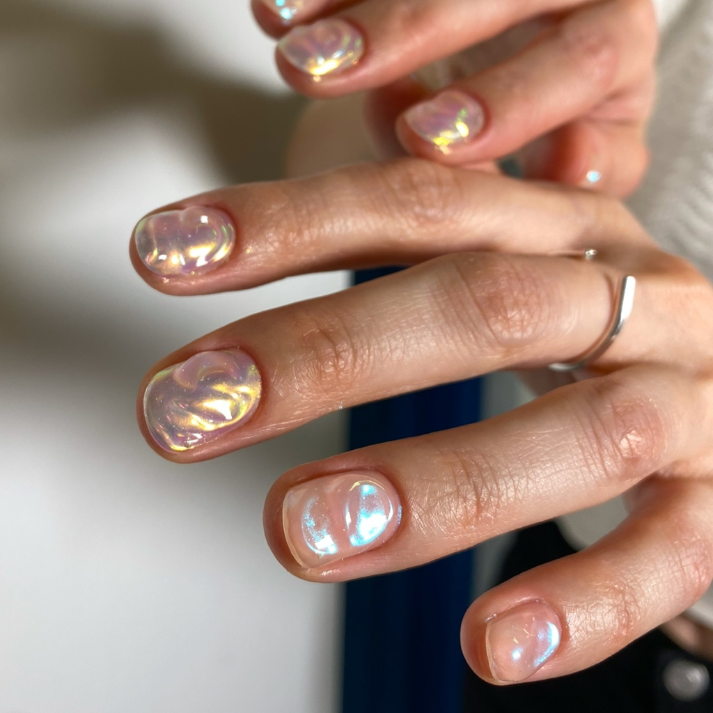 Manicure & gel + medium design