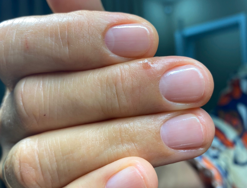 Маникюр без покрытия