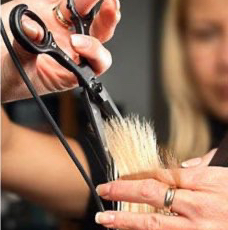 Термострижка (горячие ножницы)