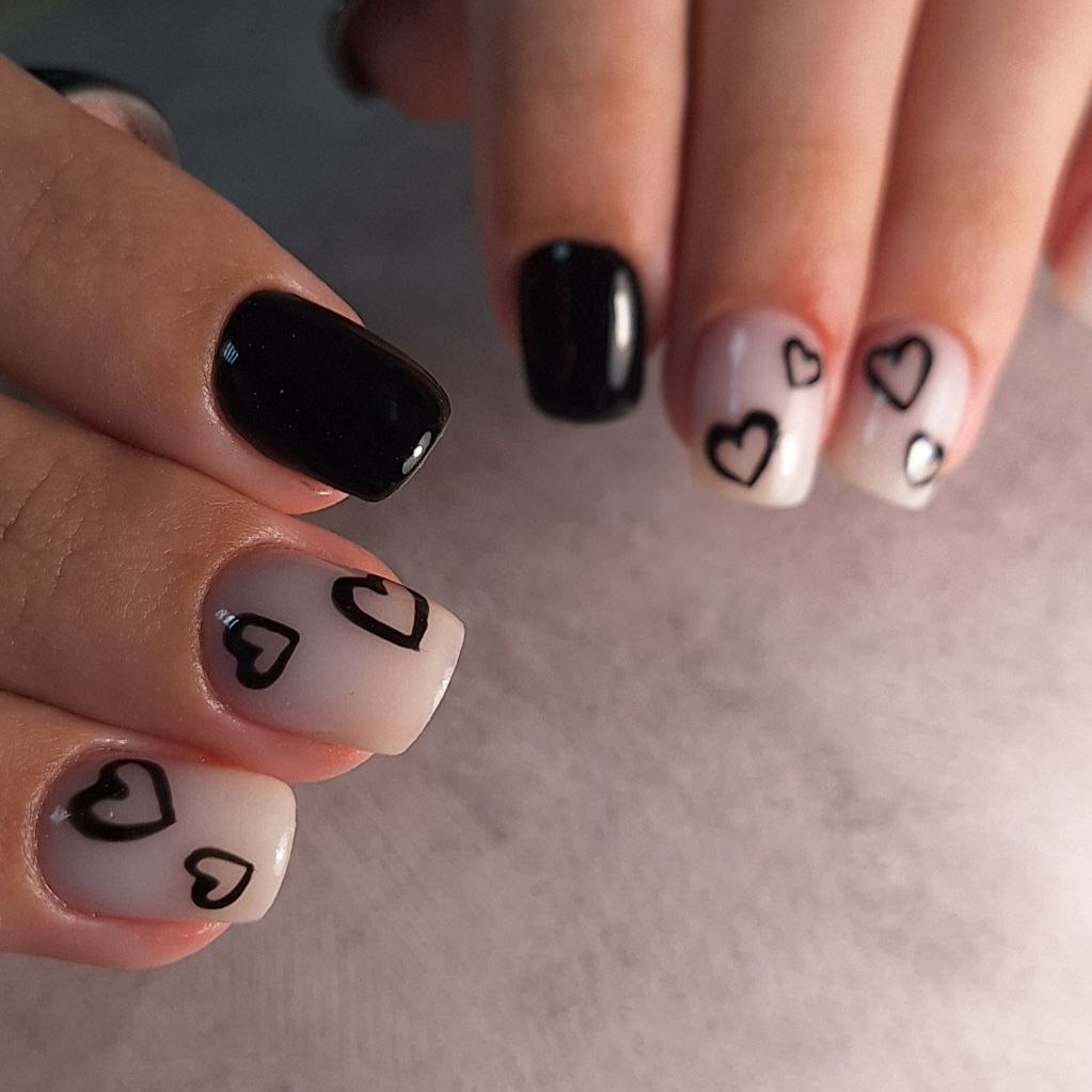 маникюр с покрытием+дизайн