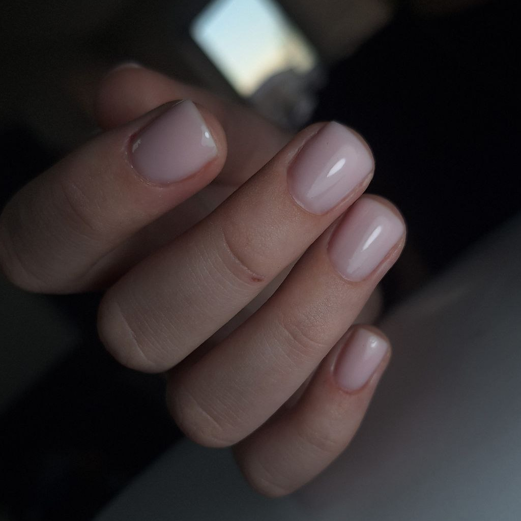 маникюр+базовое покрытие