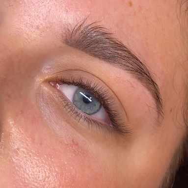 Наращивание ресниц 2D