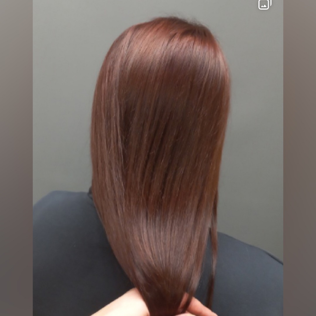 окрашивание в один тон