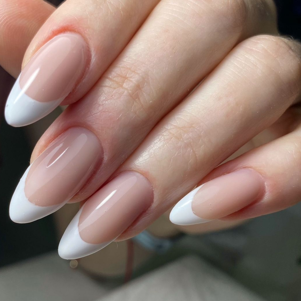 Маникюр с покрытием гель-лак + Френч