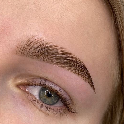 Ламинирование бровей + коррекция + окрашивание