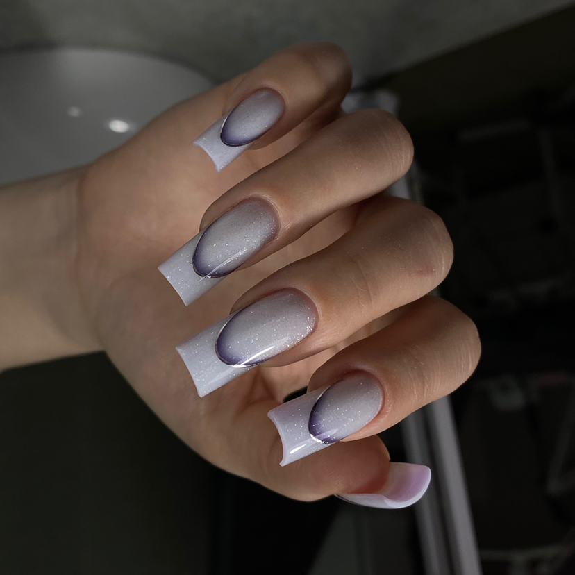 4. Френч, лунки, втирка, стемпинг, дизайн на всех ногтях, сложный дизайн