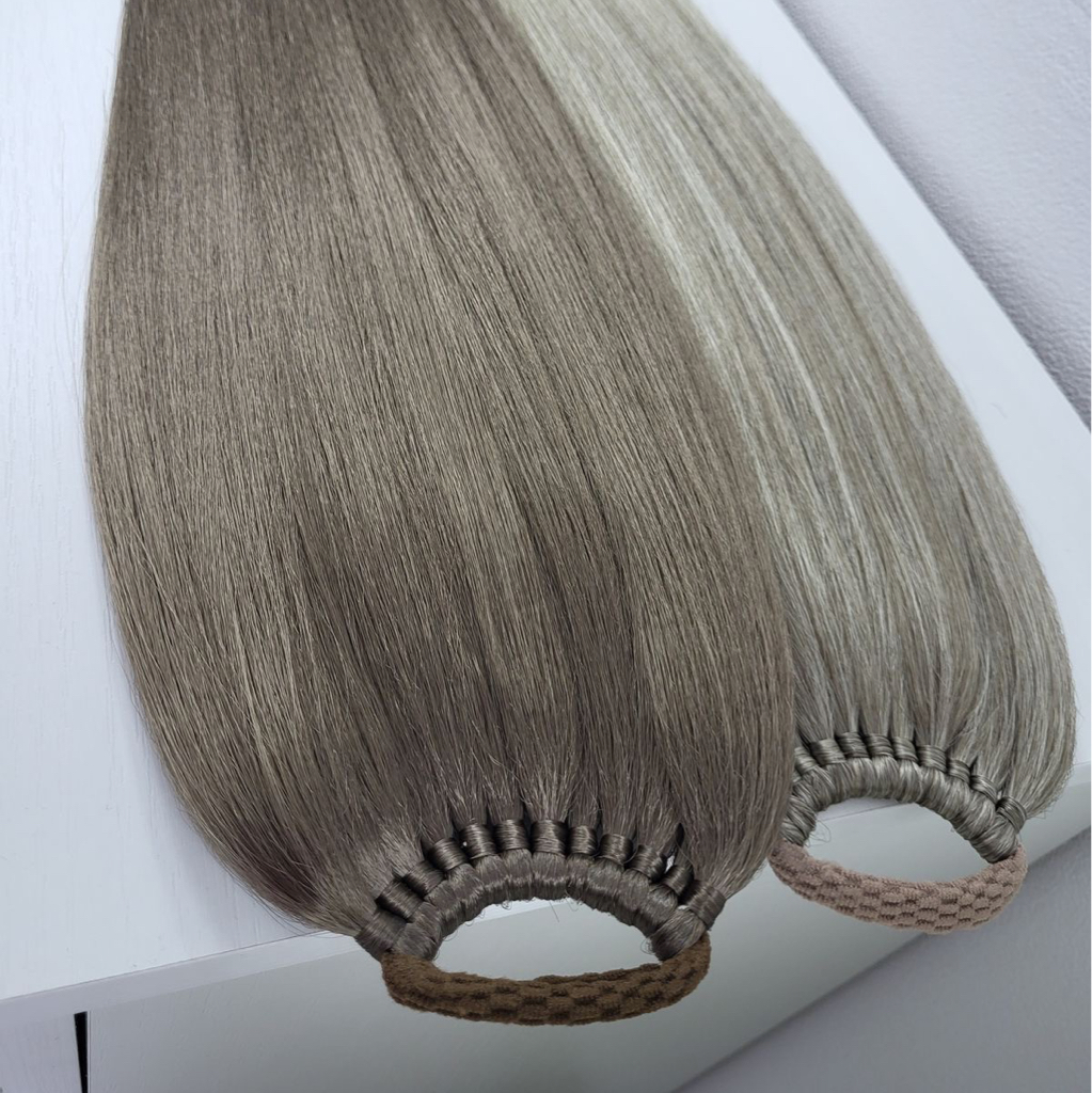 Изготовление съемного афрохвоста на резинке