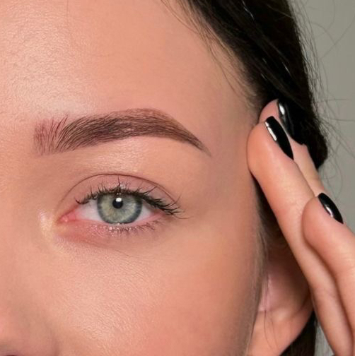 Окрашивание ресниц (хной)