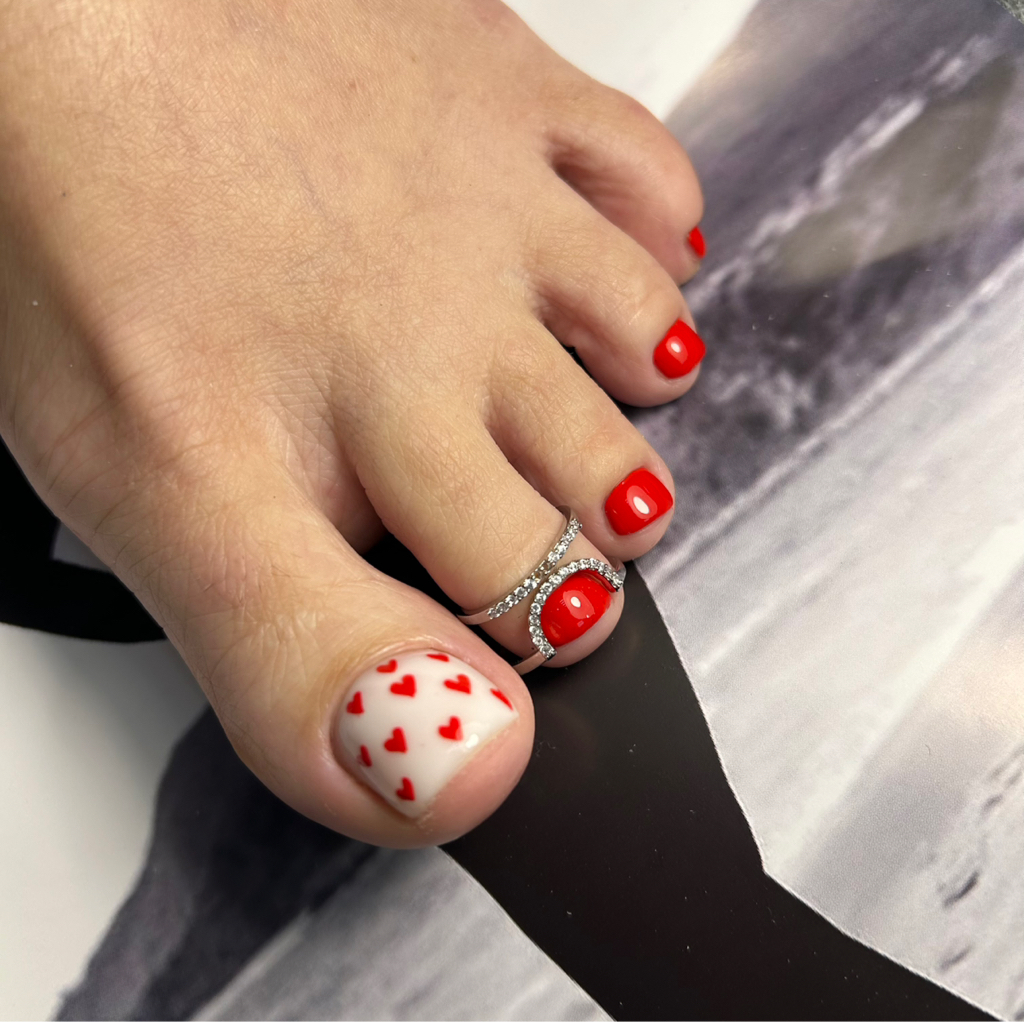 Пальчики с покрытием гель лак