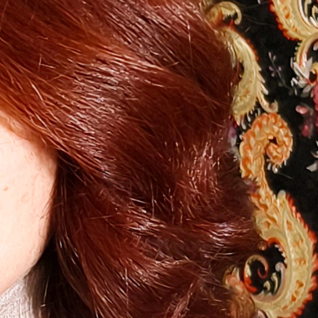 Равномерное окрашивание, короткие волосы