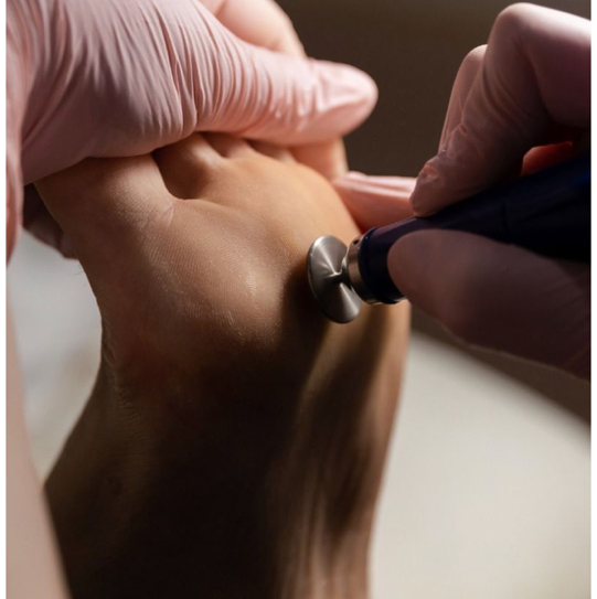 Педикюр без покрытия