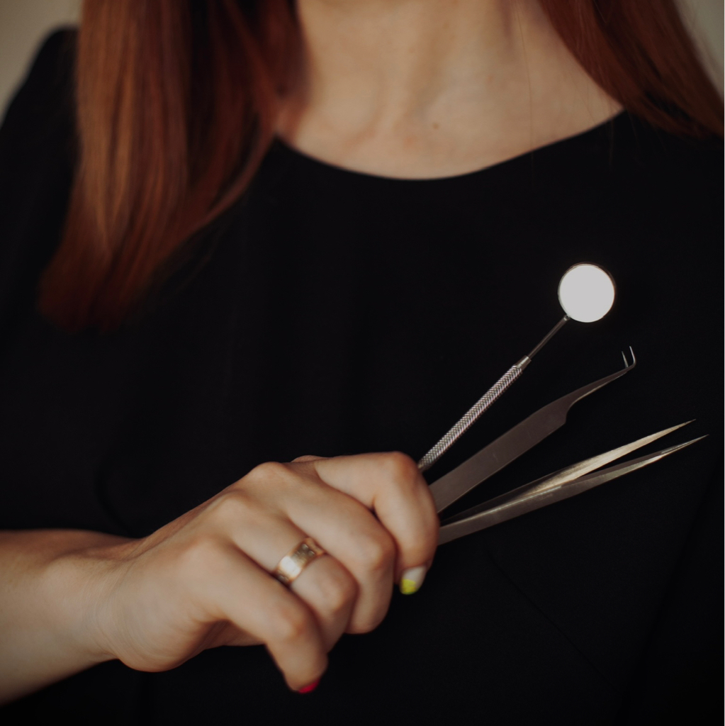 Снятие наращенных ресниц (мои)