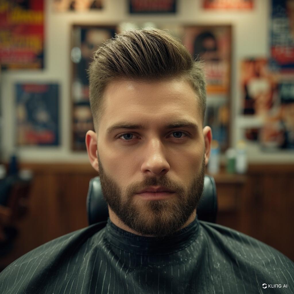 Мужская стрижка+Оформление бороды